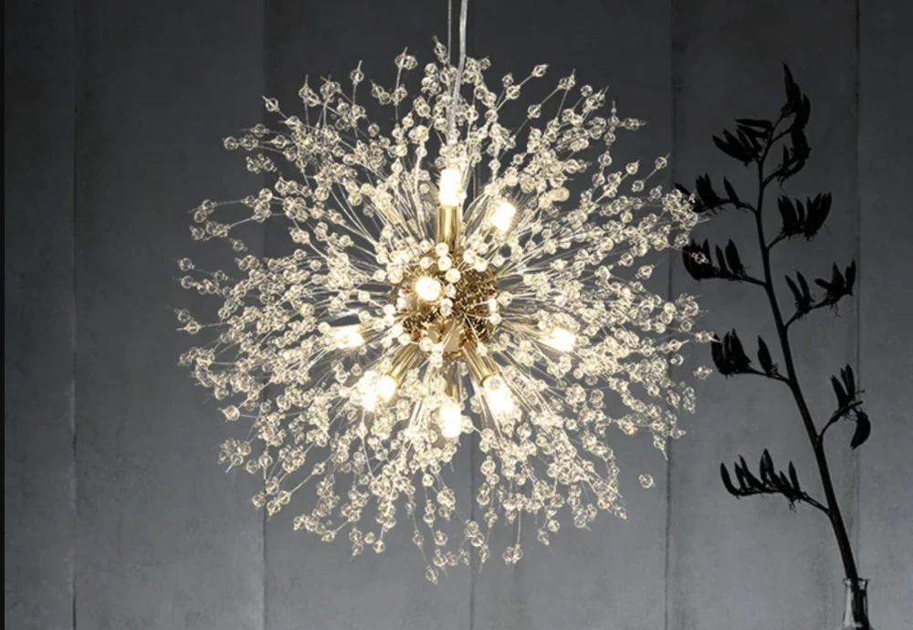 globe light chandelier