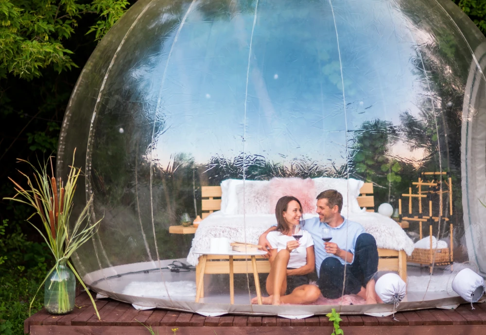 high quality inflatable bubble dome tent