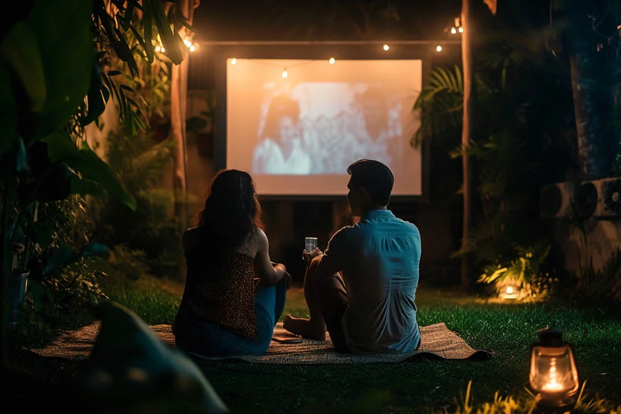 theater room projector